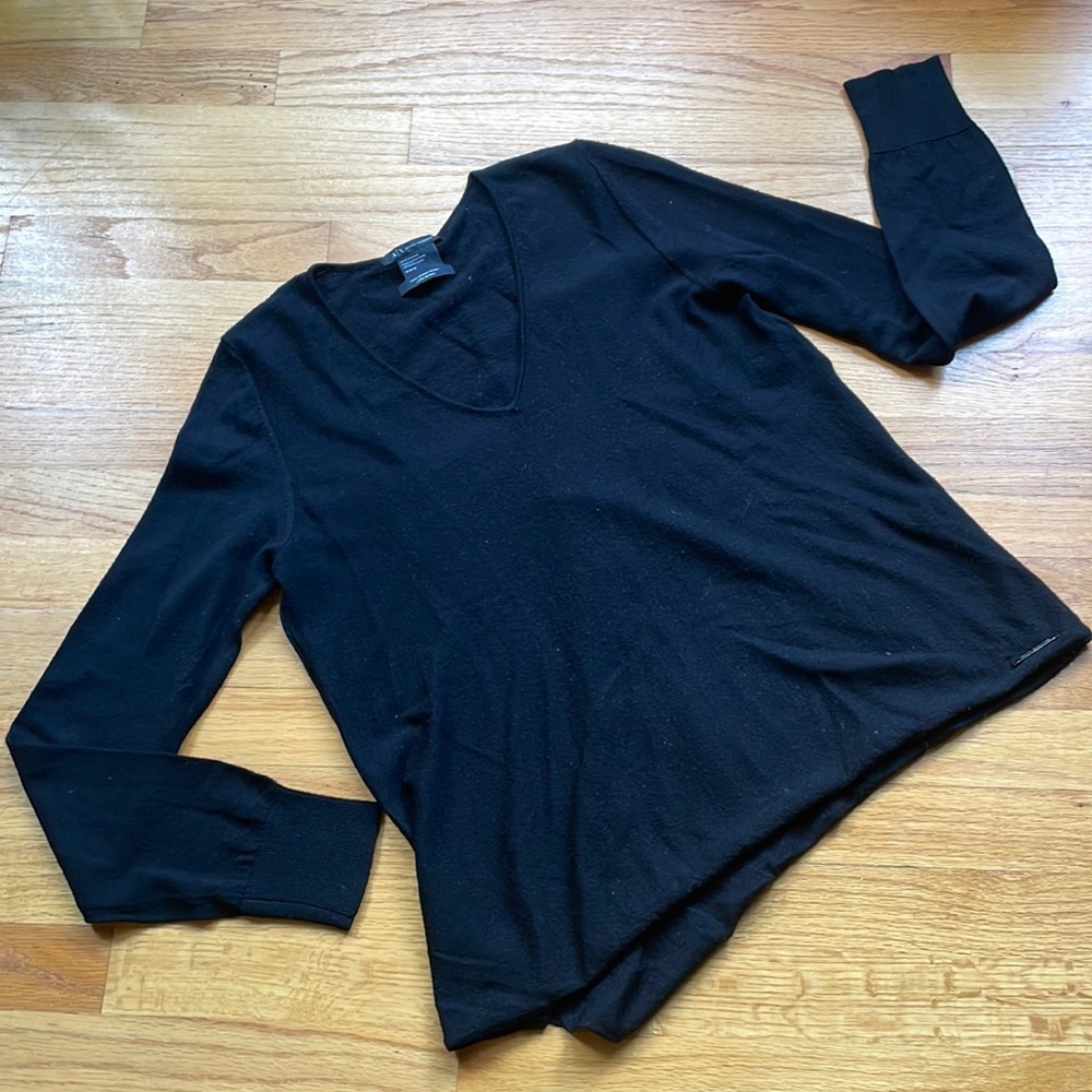 Black Armani sweater